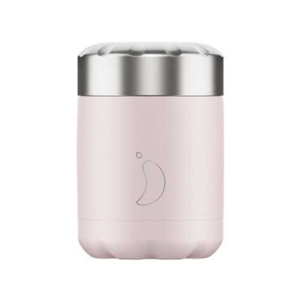 Termo Sólidos Chilly's Blush Rosa 300ml.