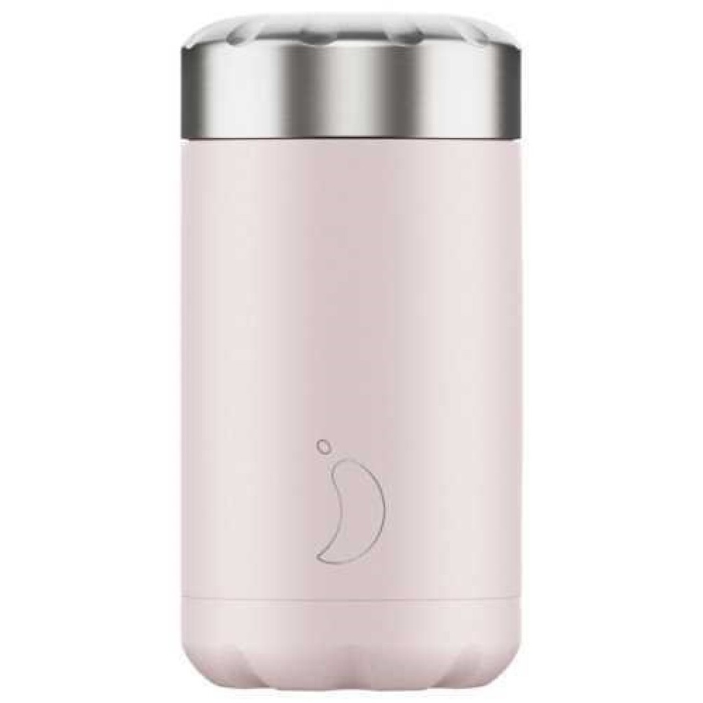 Termo Sólidos Chilly's Blush Rosa 500ml.