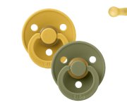 2 Chupetes BIBS Colours Honey Bee/Olive 6-18 M