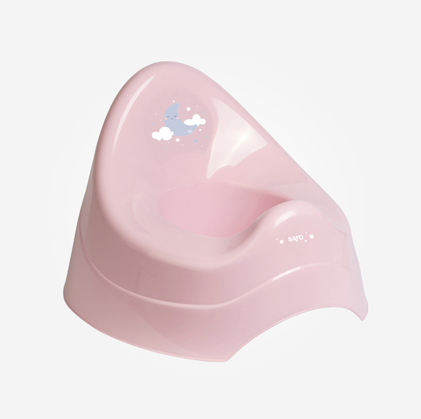 Orinal con melodía "Me hago mayor" Rosa