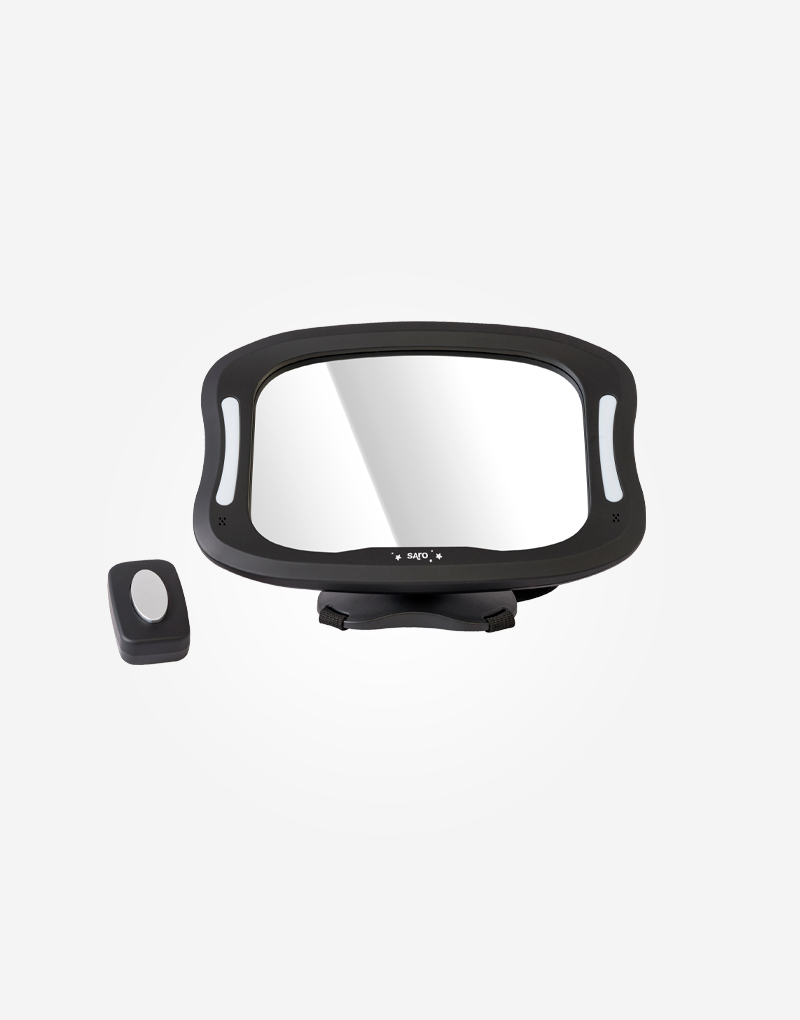 Maxi espejo seguridad 360º con luz