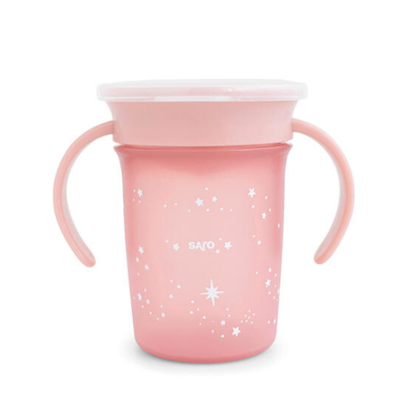 Vaso antigoteo 360 "Amazing Cup" Rosa