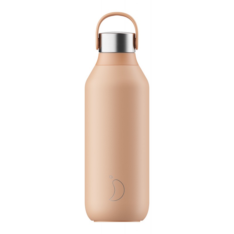 Botella Chilly's Serie 2 Peach 500ml.