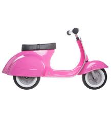 Moto Scooter Vespa Primo Classic Rosa