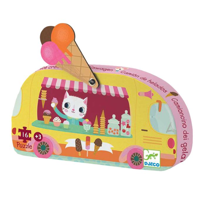 P. Silueta Camión de helados -16 pzas.-
