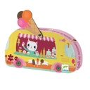 P. Silueta Camión de helados -16 pzas.-