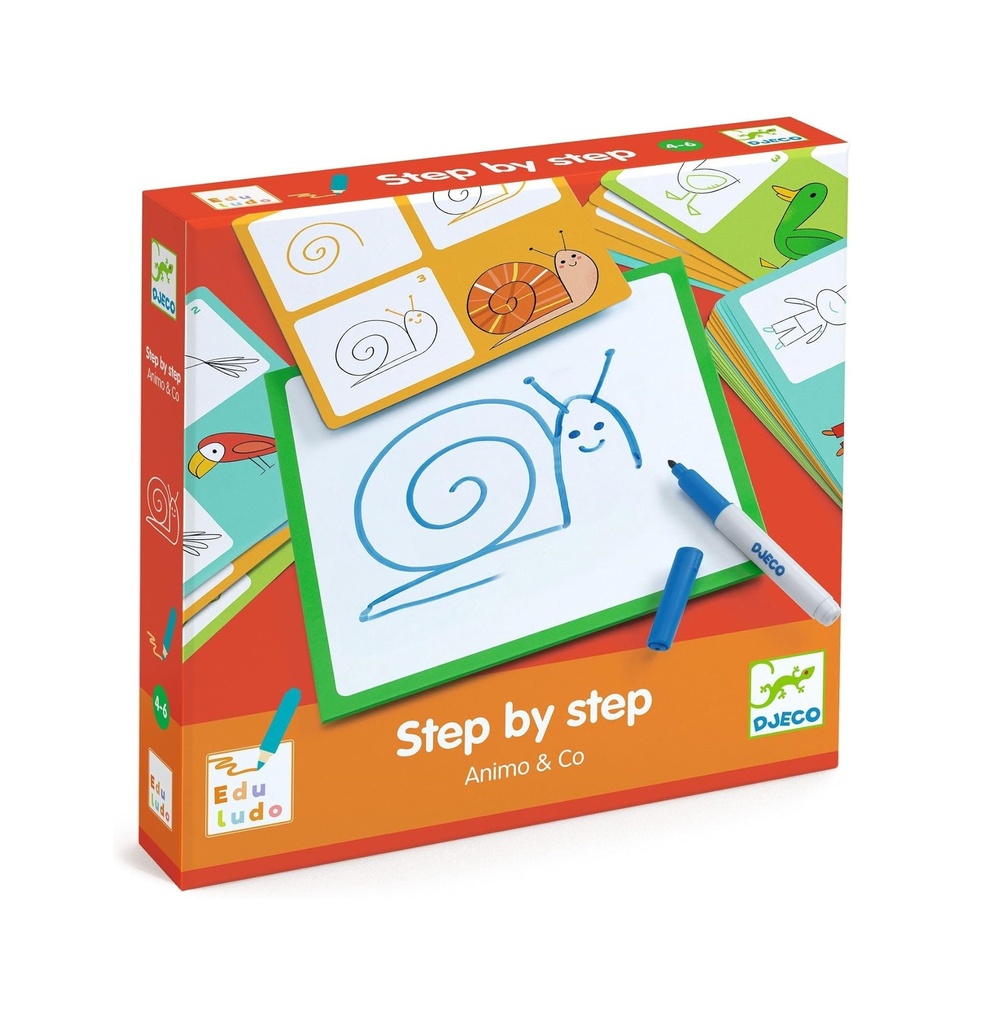 Eduludo Step by step Animals and Co