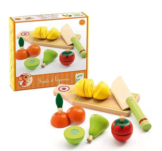 Imitación Frutas y vegetales para cortar