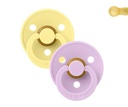 2 Chupetes BIBS Colours Sunshine/Violet Sky 0-6 M