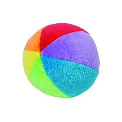 Pelota de terciopelo con sonajero
