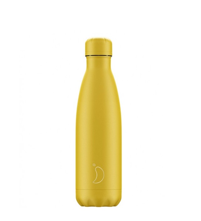 Botella Chilly's Mate Amarilla Total 500ml.
