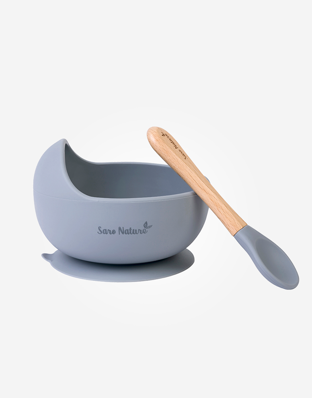 Set de alimentación "Nordic Wave" azul mist