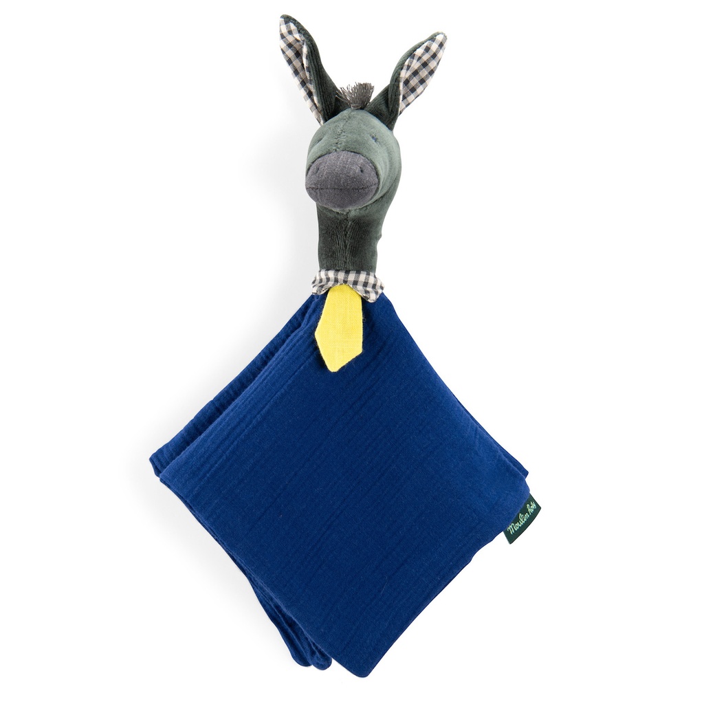 Doudou mantilla asno Pomme des bois
