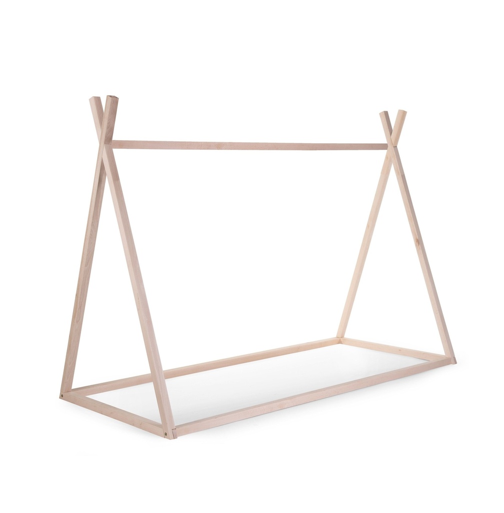 Estructura Cama Tipi Natural + Somier 70x140cm