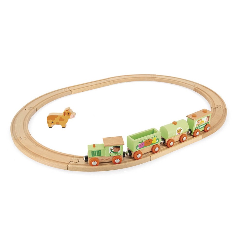 TREN CON CIRCUITO GRANJA STORY