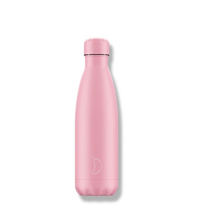 Botella Chilly's Pastel Rosa Total 500ml.
