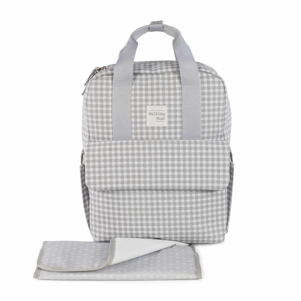 Mochila I Love Vichy Gris