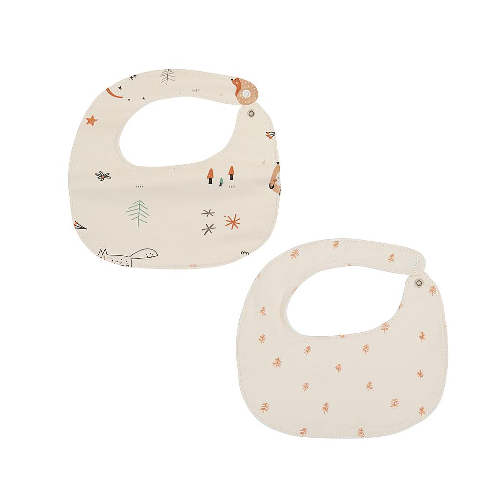 Set 2 Baberos 19X19  Wonderland