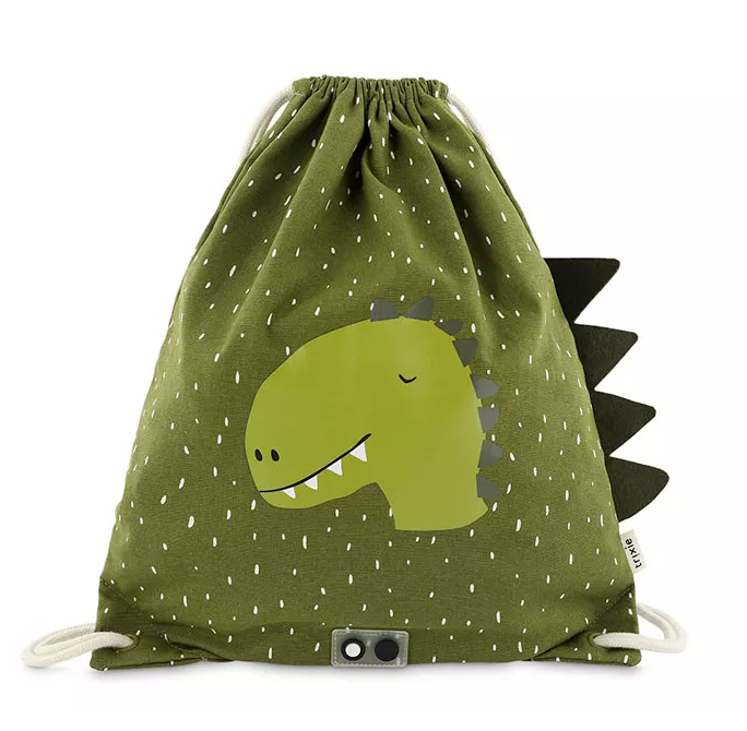 Mochila Saco de Tela Trixie Dino