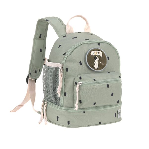 Mochila Infantil Mini Happy Prints light olive