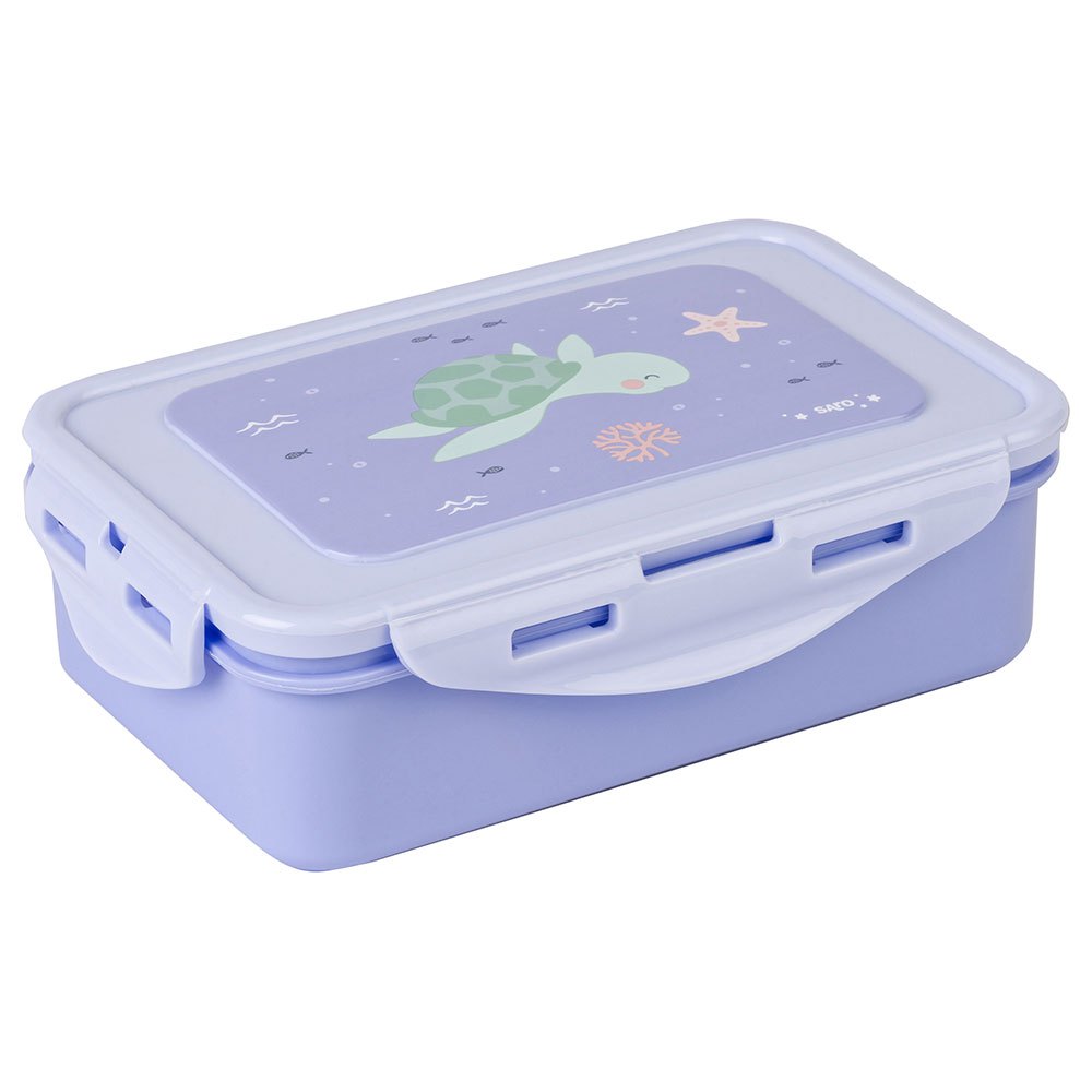 Cajita almuerzo L 550 ml. azul