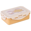Cajita almuerzo L 550 ml. mostaza