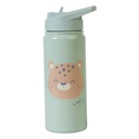 Botella térmica con pajita 500 ml. menta