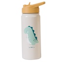 Botella térmica con pajita 500 ml. arena