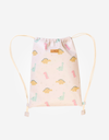 Mochila saco "Wild Dinos" mostaza