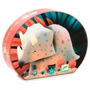 Puzzle Silueta Teo el dinosaurio