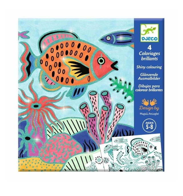 Colorea sorpresas pintar bajo el mar