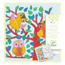 Dispensador de 10 dibujos para colorear