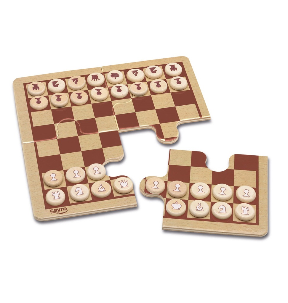 Ajedrez - Damas en caja metálica