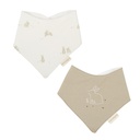 PACK 2 BANDANAS(43X21) 506 BUNNY 522 VM VERDE MUSG