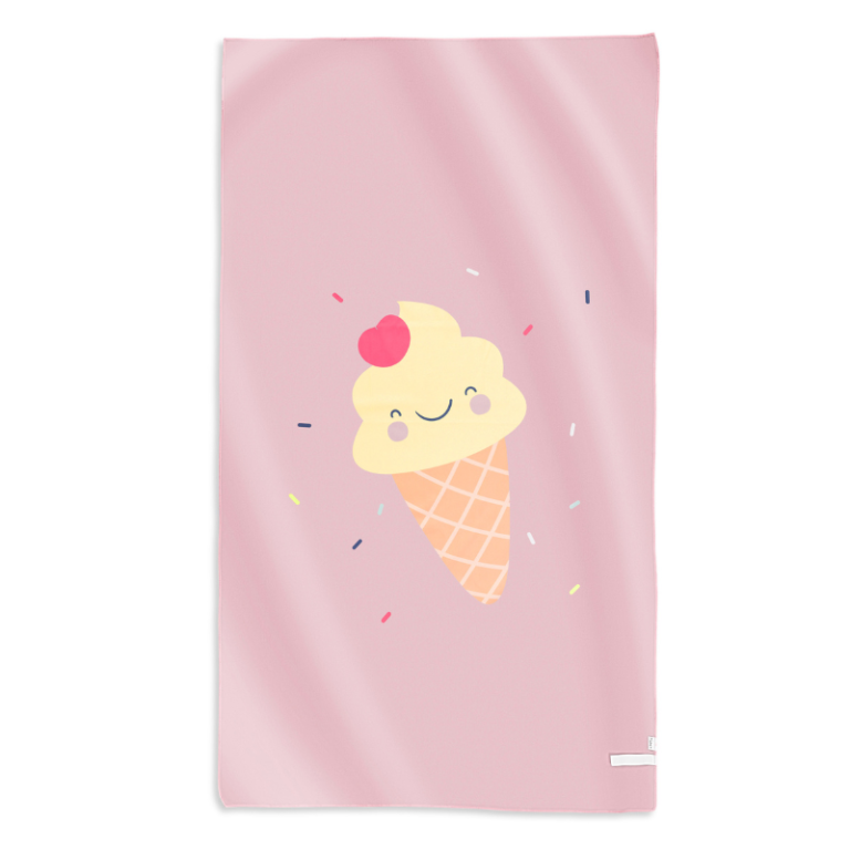 Toalla microfibra Helados 90 x 160 cm