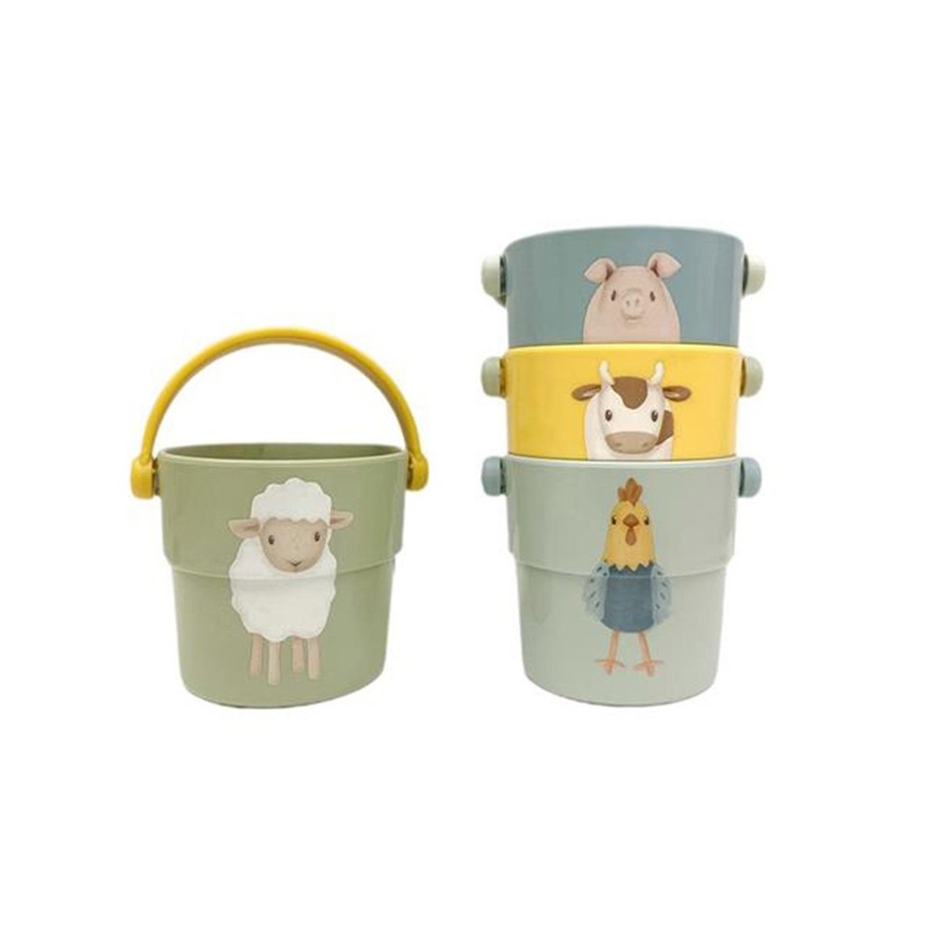 Cubitos de baño pequeña granja