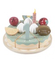Pastel de cumpleaños azul