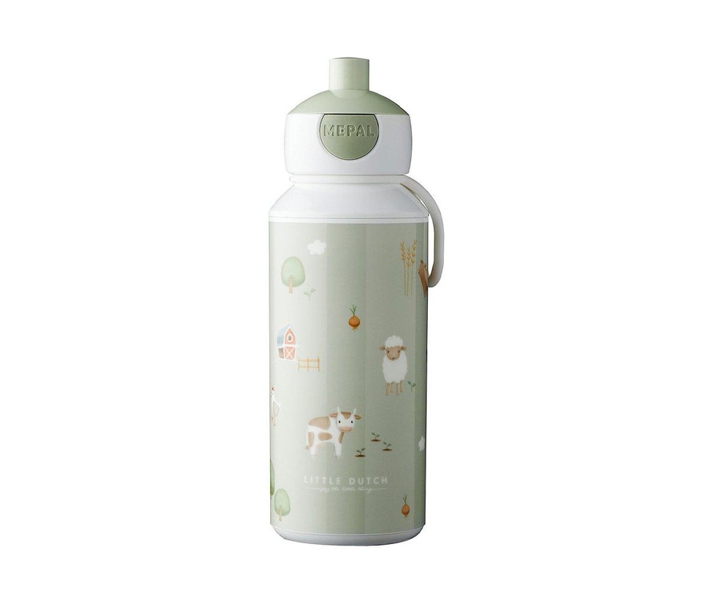 Botella Campus pop-up 400ml Pequeña Granjape