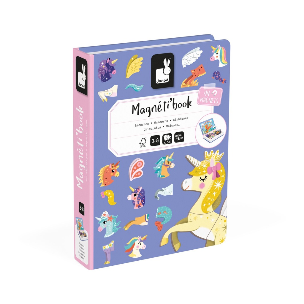 Magneti'book Unicornios