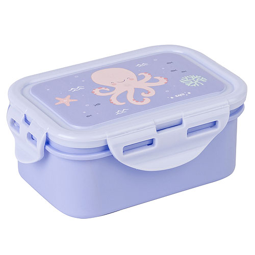 Cajita almuerzo M 350 ml azul