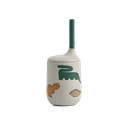 Vaso con pajita Ellis Dinosaurs Mist