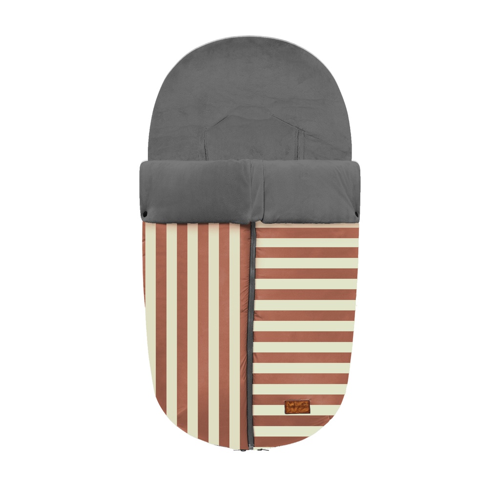 Saco sillla Nanouk Stripes Cinnamon