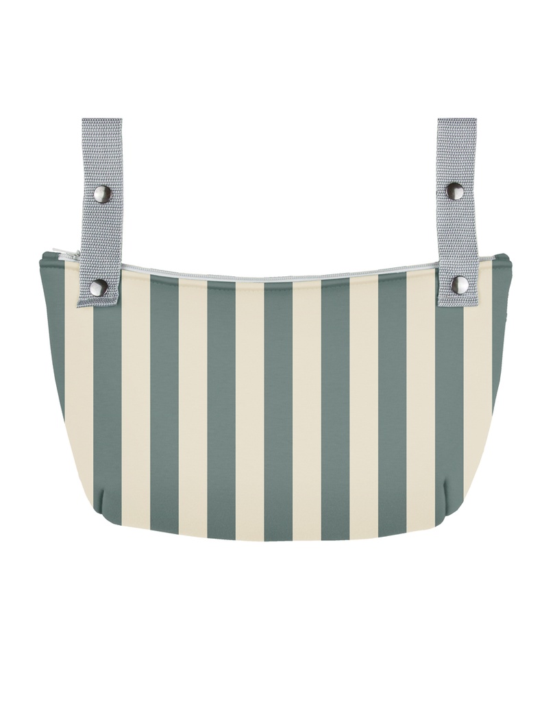Bolso Pocket Stripes Petrol