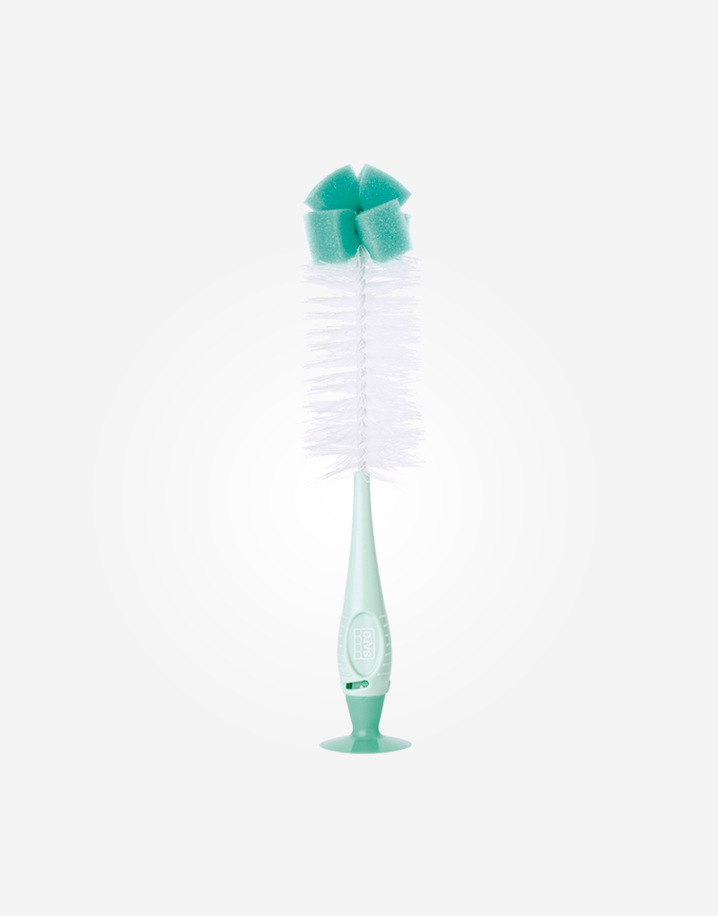 Cepillo limpia biberón Menta