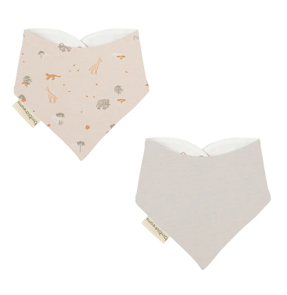 PACK 2 BANDANAS (43X21)  NAIROBI LINO