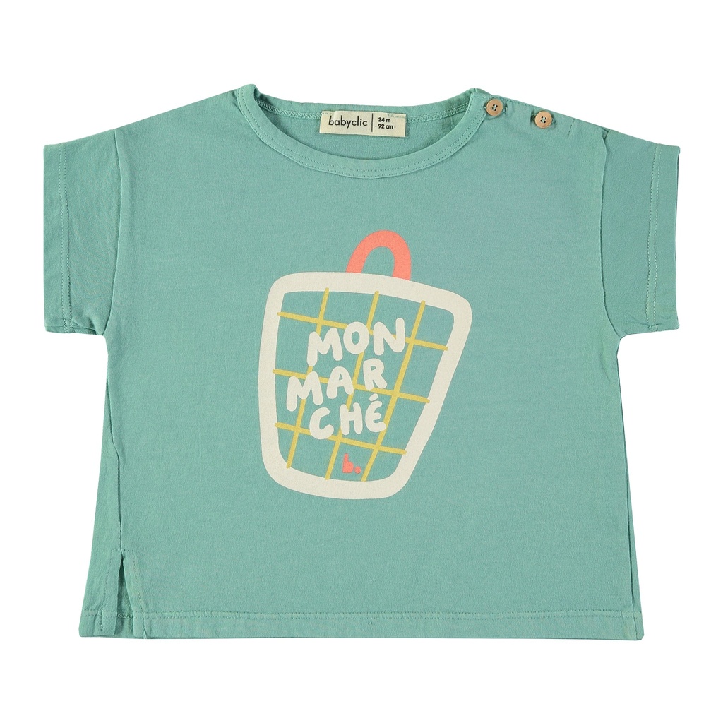 Camiseta - Shopping Bag Green