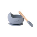 Set de alimentación "Nordic Wave" azul empolvado