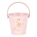 Cubo metal fairy garden