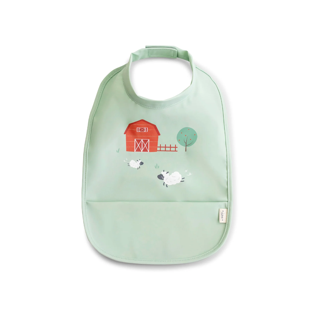 Babero impermeable "Funny Farm"