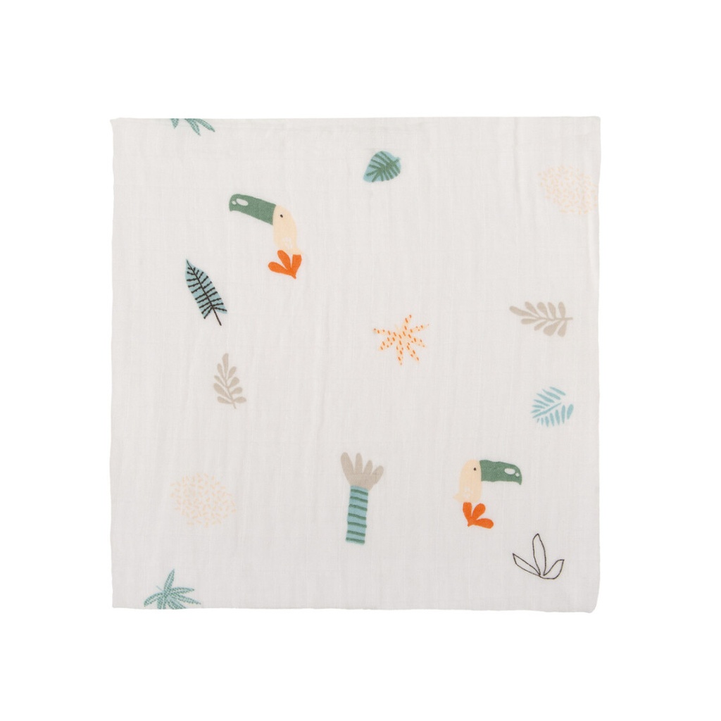 Muselina Bambú 120X120 Tucán